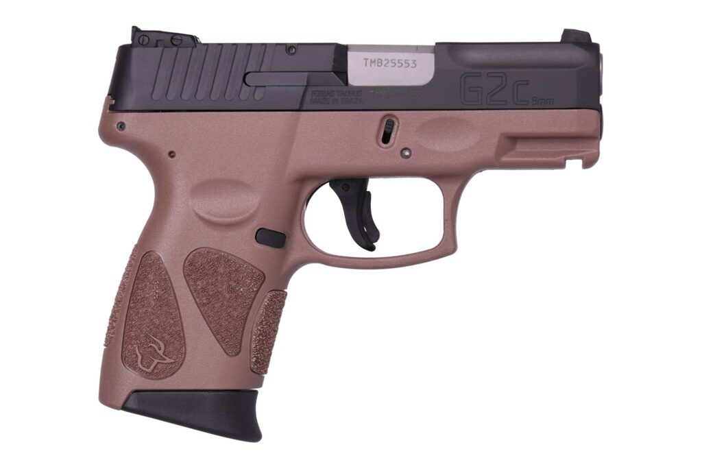 TAURUS G2C 40S&W BLK/BROWN 3.2″ 10+1#