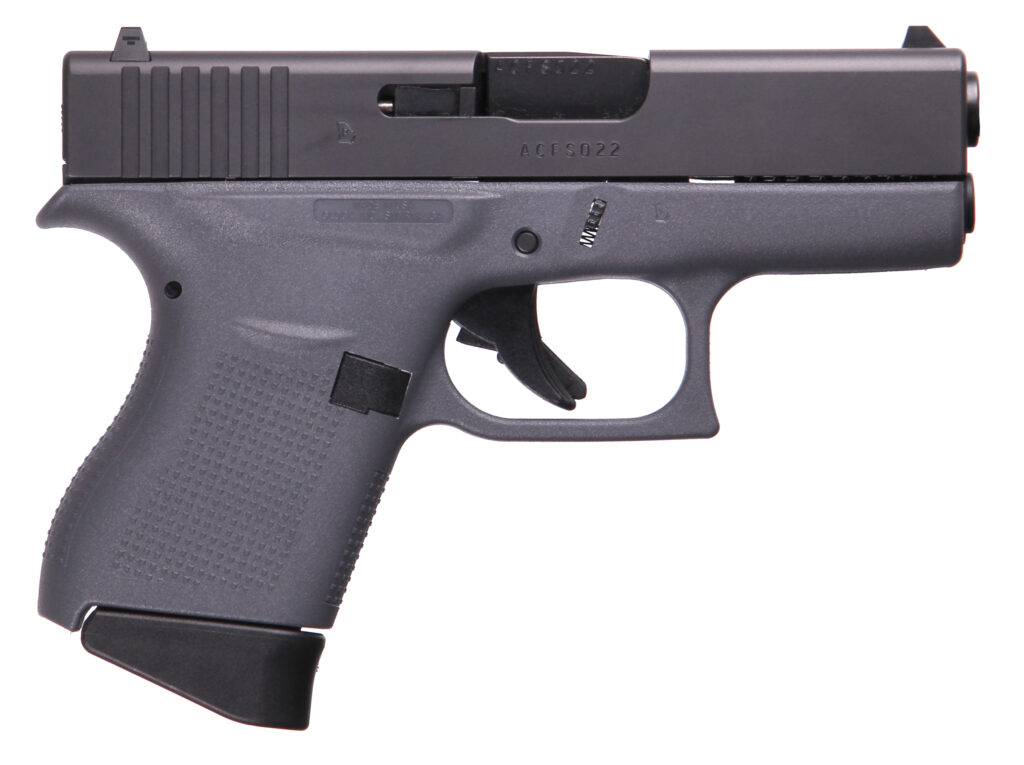 GLOCK G43 G3 GRAY 9MM 6+1 3.39″ FS #