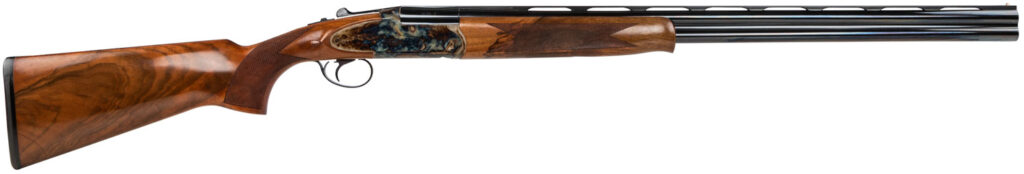 Dickinson OP2028 Plantation  20 Gauge with 28″ Black Barrel, 3″ Chamber, 2rd Capacity, Color Case Hardened Metal Finish & Oil Turkish Walnut Fixed Pistol Grip Stock Right Hand (Full Size)