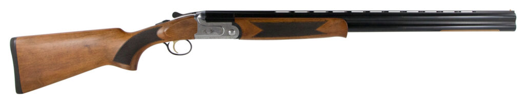 Dickinson GW12W30P Green Wing  12 Gauge Break Open 3″ 2rd 30″ Black Vent Rib Barrel, Silver Engraved Aluminum Receiver, Wood Stock, Right Hand