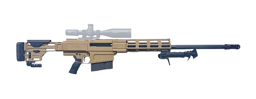 HM Defense HM50MAX50BMGFDE HM50 Max 50 BMG 10+1 29.25″ Black Match Grade Threaded Barrel, FDE Cerakote Aluminum Receiver w/Picatinny Rail, M-LOK Handguard, Picatinny Rail/Arca Rail Forend, Adj Cheekpi