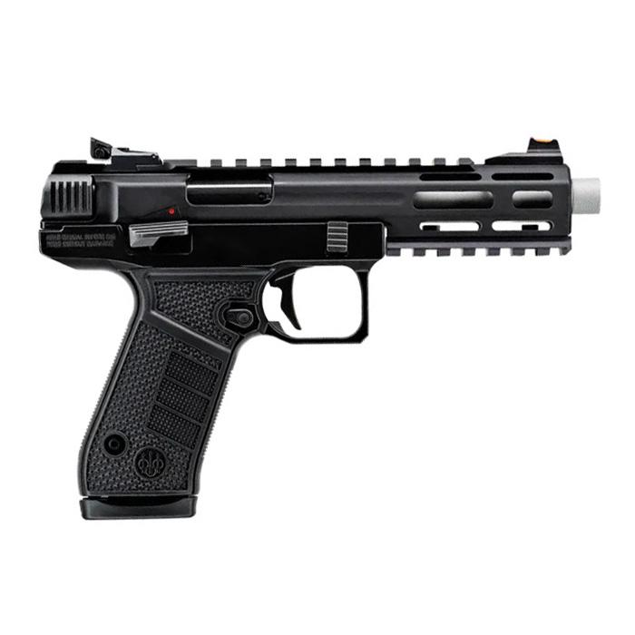 Beretta B22 Jaguar SAO Handgun .22 LR 10rd Magazines(2) 5.25″ Threaded Tact Metal Barrel Black Frame