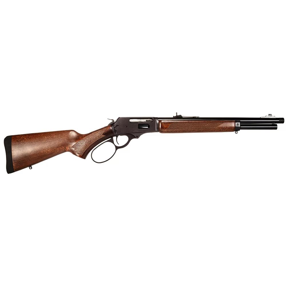 Rossi R95 Trapper Lever Action Rifle 454 Casull 7rd Capacity 16.5″ Barrel Black Receiver/Walnut Stock