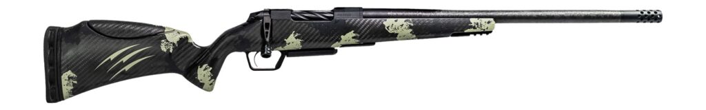 Fierce Firearms ROGSCMX25CM20BF Carbon Mini Rogue XP 25 Creedmoor 3+1 20″ Carbon Fiber Match Grade Barrel, Black DLC Stainless Steel Drilled & Tapped Receiver, Forest Camo Push Button Adj Cheek Piece