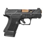 SHADOW SYSTEMS CR920 ELITE SAU 9MM 4IN SPIRAL BRNZ BARREL 15RD BLACK OR GRN TRIT SIGHT 1D SS-4011-B