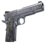 Dickinson LLC DKSN45MPRP Adam 1911 Mesopatamia Full Size 45 ACP 8+1 5" Stainless Steel Barrel, Serration B Slide, Steel Frame w/Beavertail