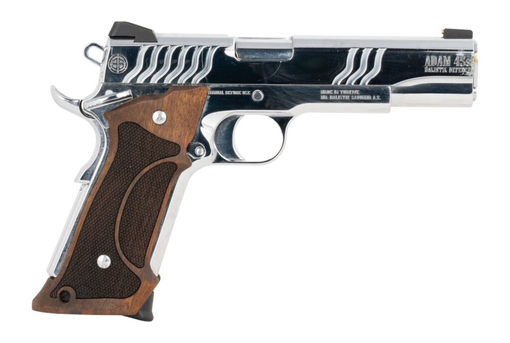 Dickinson LLC DKSN45OS Adam 1911 Olympia Full Size 45 ACP 8+1 5″ Steel Frame w/Beavertail