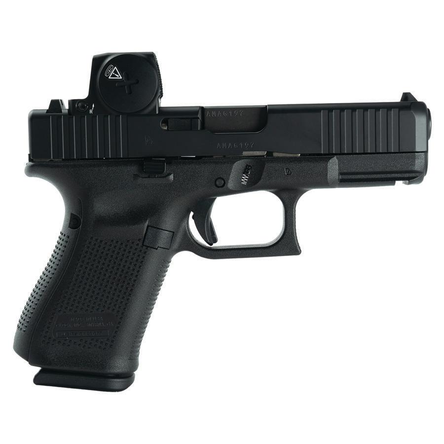 Glock V-Series Model 19 Handgun 9mm Luger 15rd Magazines (3) 4.02″ Barrel Black Vortex Defender US Made