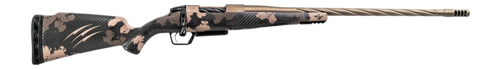 Fierce Firearms ROGSSX25CM20BRS Twisted Rogue XP 25 Creedmoor 3+1 20″ Smoked Bronze Cerakote Spiral Fluted Threaded Barrel, Stainless Steel Drilled & Tapped Receiver, Picatinny Rail Forend, Sonora Amb