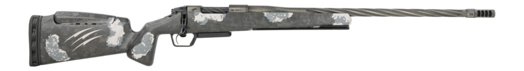 Fierce Firearms RIVSSN22CM22 Rival Twisted Rival XP 2.0 NRL Edition 22 Creedmoor 22″ Black Cerakote Stainless Steel Spiral Fluted Barrel & Drilled & Tapped Receiver, Arca Rail Forend, Carbon Matrix Pu