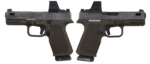 RUGER RXM 9MM PISTOL 4" PORTED BBL ODG/CRUSHED SILVER MAGPUL EHG, O.R. 2-15RD MAGS