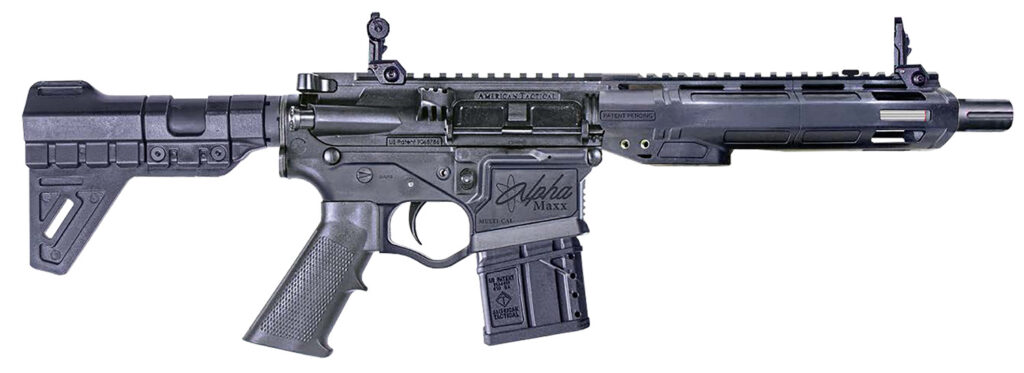 AMERICAN TACTICAL INC ALPHA MAXX PIST 410/8.75″ BLK