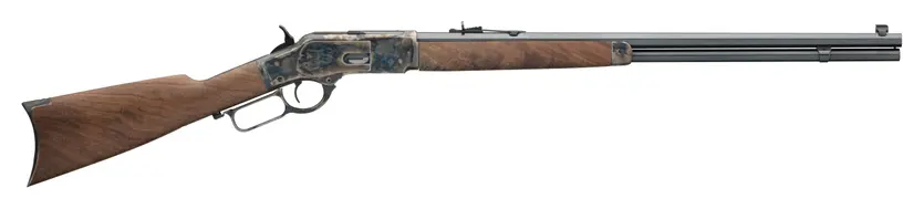 WRA M73 SPTR LEVER RIFLE CH GR3 OCT,S,45 COLT, 24″ GRD II/III WOOD