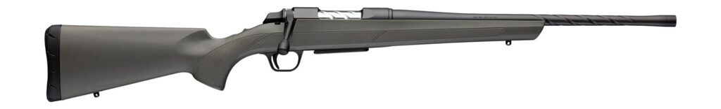 Browning 035845224 AB3 Pro SPR Full Size 270 Win 4+1 18″ Matte Blued Spiral Fluted Threaded Barrel, Matte Blued Drilled & Tapped Receiver, Gray/Green Fixed Synthetic Stock