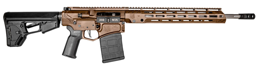 Diamondback DB1059C071 DB10  308 Win 18″ 20+1 Midnight Bronze Adjustable Magpul ACS-L Stock Black Magpul MOE-K2+ Grip 15″ M-Lok
