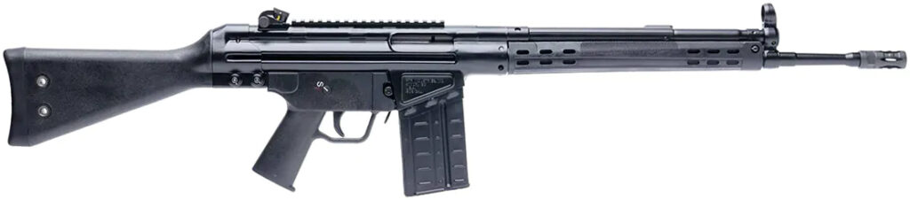 PTR 91 A3S 308WIN 18 BLK SLIM HG SCOPE MNT20R