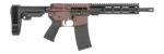 Shark Coast Tactical SCC07190HOLM-P Holmes  5.56 NATO 30+1 10.50" Black Nitride Threaded Barrel, Aluminum Receiver w/Picatinny Rail, M-LOK Handguard, Polymer SB Tactical SBA3 Brace, Polymer Grip