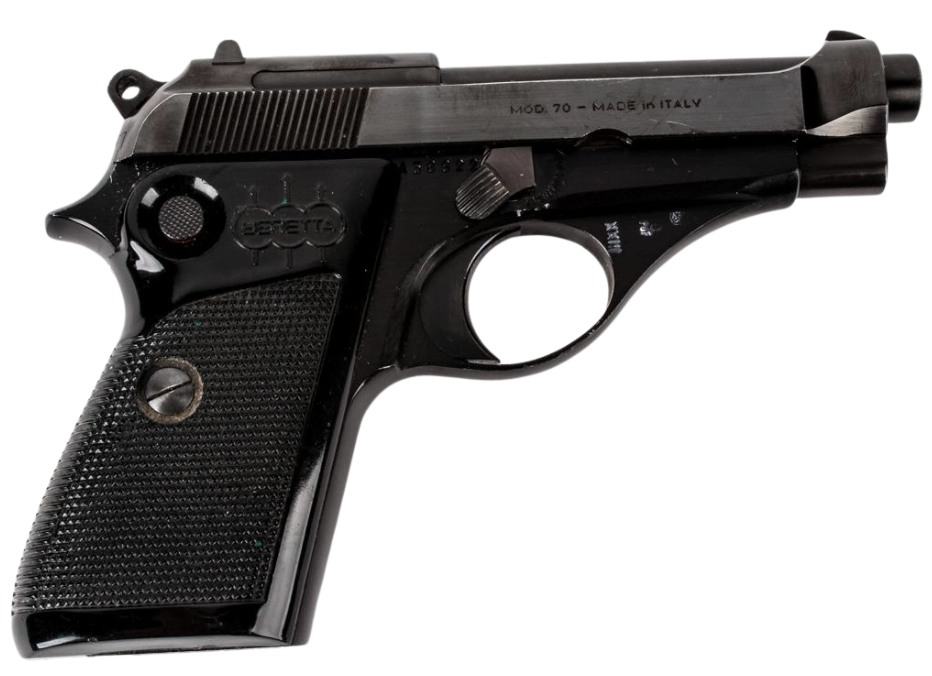 BERETTA SURPLUS M70 32ACP PISTOL 3.5″ BLACK/BLUED 1-8RD MAG C&R ELIGIBLE