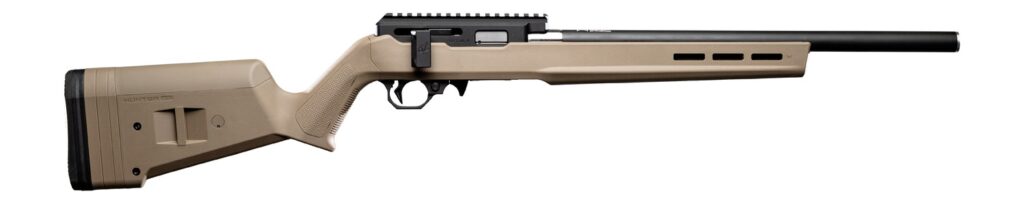 Angstadt Arms AAVV22BMFR Vanquish Summit 22 LR 10+1 18.50″ Black Ported Barrel, Black Hardcoat Anodize Aluminum Receiver w/Picatinny Rail, Flat Dark Earth Magpul X-22 Hunter Synthetic Stock