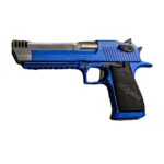 Magnum Research NRA Blue Desert Eagle Mark XIX Handgun .50 AE 7rd 6" Barrel  Hogue Grip Black Accents