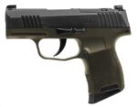 SIG P365 FORTUNATE SON 9MM - 3.1" XRAY3 (2)10RD GREEN/BLACK