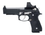 Langdon Tactical Tech 92E2TJNRRBS Beretta 92 Elite  Full Size 9mm Luger 18+1 4.70" Stainless Barrel, Black Nitride Stainless Steel Optic Ready/Serrated Slide, Black Anodized Aluminum Frame w/Picatinny