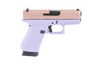 GLOCK 43X 9MM 15RD LAVENDER LUXE - View 2