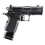 Alpha Foxtrot AF1911-ROMULUS Handgun 9mm Luger 20rd Magazines(5) 3.5'' Ported Barrel MOS DLC Black
