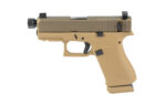 GLOCK 43X 9MM 15RD 3.92″ TB FDE - View 1