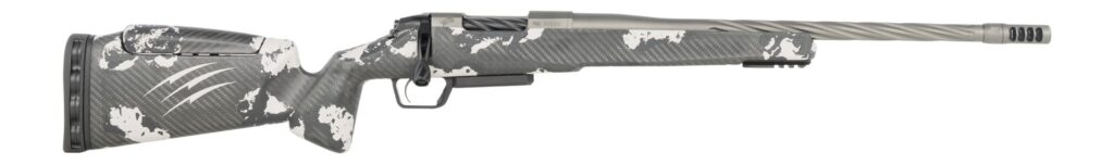 Fierce Firearms RIVSSX22CM18GP Twisted Rival XP 2.0 22 Creedmoor 3+1 18″ Glacier Cerakote Spiral Fluted Threaded Barrel, Stainless Steel Drilled & Tapped Receiver, Arca Rail Forend, Phantom Camo Push