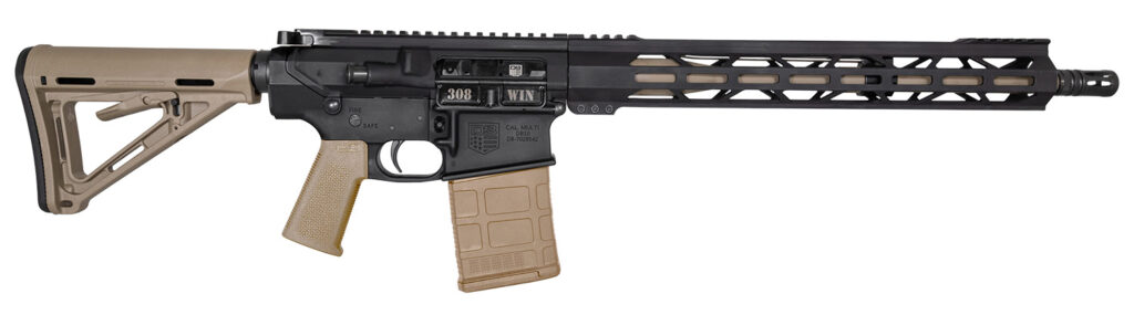 Diamondback DB105AC221 DB10  308 Win 20+1 16″ FDE Chromoly Barrel, Black Rec/M-Lok Handguard, FDE Magpul Carbine Stock/K2 Grip