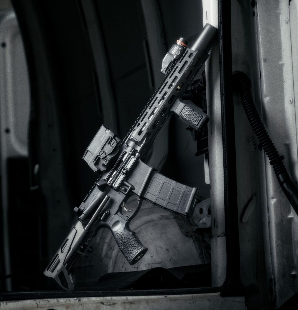 CNC Firearms CNCDDPDW300 Daniel Defense PPW Regulator 300 BO 30+1 7″ Threaded Barrel, Black Aluminum Receiver w/Picatinny Rail, M-LOK Handguard, Maxim Defense CQB Gen 7 Black Polymer Buttstock, Black