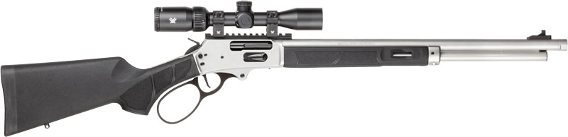 S&W 1854 LARGE LOOP 45-70 GOVT – SCOPED 20″ STAINLESS SYNTHETIC