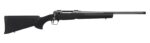 Savage Arms 33003 110 Trail Hunter Lite V2 Full Size 243 Win 4+1 20" Black Fluted Barrel, Black Carbon Steel Drilled & Tapped Receiver, Black Hogue OverMolded Synthetic Stock, Right Hand