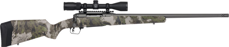 SAVAGE 110 WOODLAND HUNTER XP – 450BM 22″ TUNGSTEN/CAMO