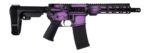Shark Coast Tactical SCC07510VALK-P Valkyrie 5.56 NATO 30+1 10.50" Black Nitride Threaded Barrel, Aluminum Receiver w/Picatinny Rail, M-LOK Handguard, Polymer SB Tactical SBA3 Brace, Magpul MOE Grip,