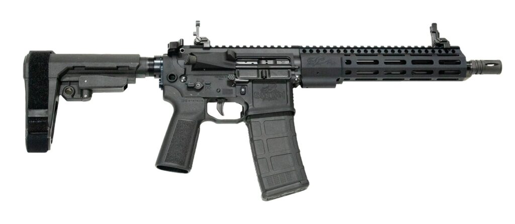 San Tan Tactical STT-F-PSP-10 Defender  5.56 NATO 10.50″ Black Polymer SB Tactical SBA3 Brace
