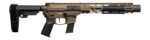CMMG 45AEA70-MB Zeroed Banshee MkG 45 ACP 13+1 6.50" Black Nitride Threaded Barrel, Midnight Bronze Cerakote Aluminum Receiver w/Picatinny Rail, M-LOK Handguard, Black Polymer CMMG RipBrace, CMMG Zero