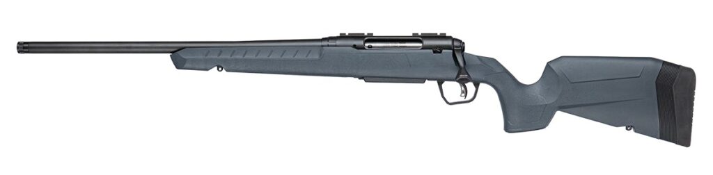 Savage Arms 33151 Axis 2 6.5 Creedmoor 4+1 20″ Matte Black Carbon Steel Threaded Barrel, Drilled & Tapped Receiver, Gray Fixed w/Pistol Grip Synthetic Stock, Left Hand