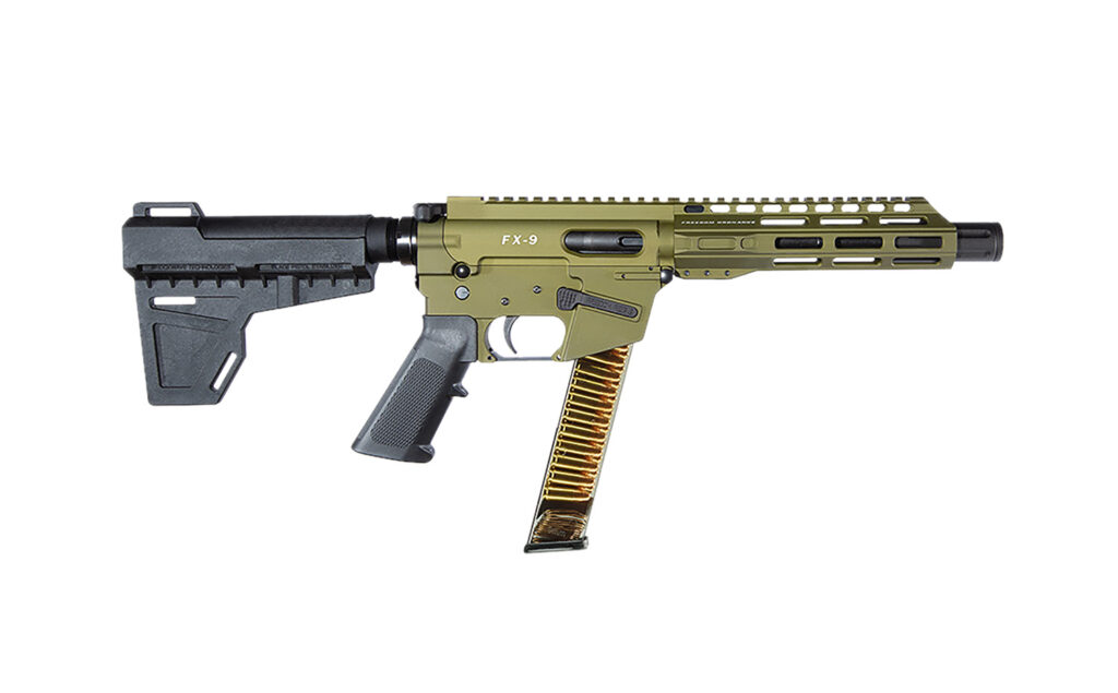 FREEDOM ORDNANCE FX9P8-ODG FX9P  9mm Luger 31+1 8″ OD Green