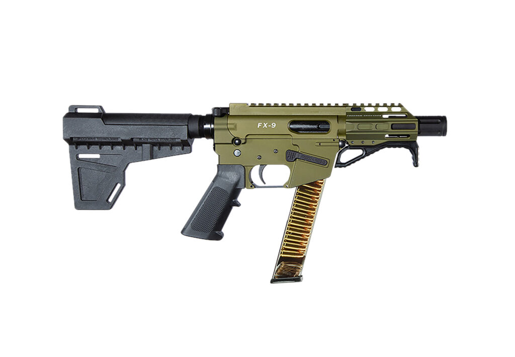 FREEDOM ORDNANCE FX9P4-ODG FX9P  9mm Luger 31+1 4″ OD Green