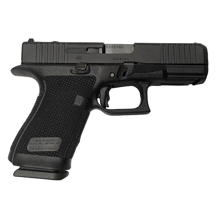 Glock 19 Gen 6 Handgun 9mm Luger 15rd Magazines (3) 4.02″  Ported Barrel Black Cerakote Austria