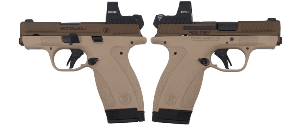 SMITH & WESSON BODYGUARD 2.0 NMS W/ RFX1 OPTIC 380ACP PISTOL 2.75″ 1-10RD 1-12RD