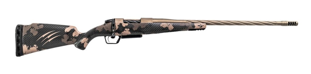 Fierce Firearms ROGSSX22CM18BRS Twisted Rogue XP 22 Creedmoor 3+1 18″ Smoked Bronze Cerakote Spiral Fluted Threaded Stainless Steel Barrel, Drilled & Tapped Receiver, BiPod Rail Forend, Sonora Ambush
