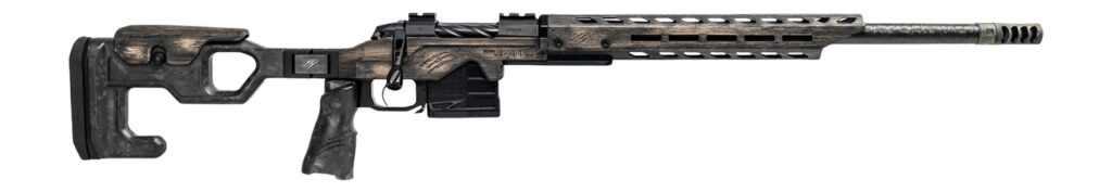 Fierce Firearms REPMT25CM22DB Reaper MTN 2.0 25 Creedmoor 3+1 22″ Carbon Fiber Match Grade Threaded Barrel, Distressed Bronze Cerakote Titanium Drilled & Tapped Receiver, M-LOK Handguard, Magnesium Fo