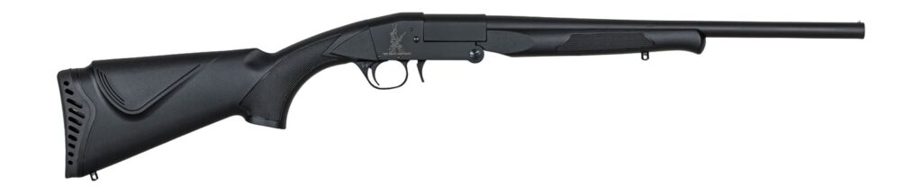 Crickett KSA4120S Jr. 20 Gauge Break Open 3″ 1rd 18.50″ Single Shot Barrel, Fixed Black Synthetic Stock, Right Hand