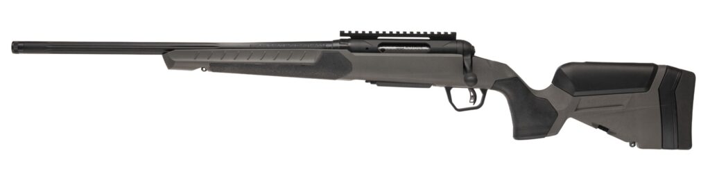 Savage Arms 32556 110 Core Hunter 308 Win 4+1 20″ Fluted Barrel, Flat Dark Gray AccuStock w/AccuFit V2 Synthetic Stock, Left Hand
