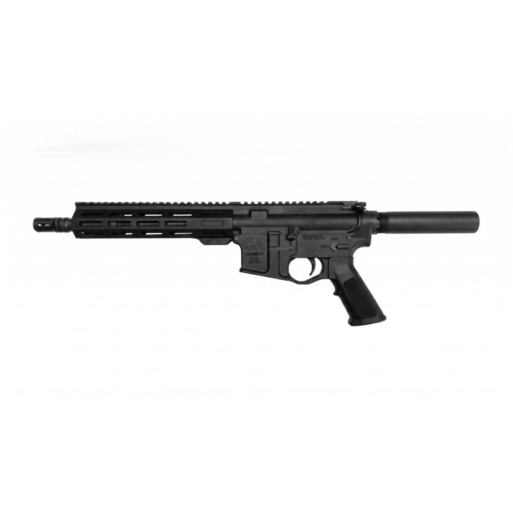 Combat Armory CA-15 Pistol 300 Blackout 30rd Magazine (1) 10.5″ Barrel 10” Full Pic M-LOK Rail