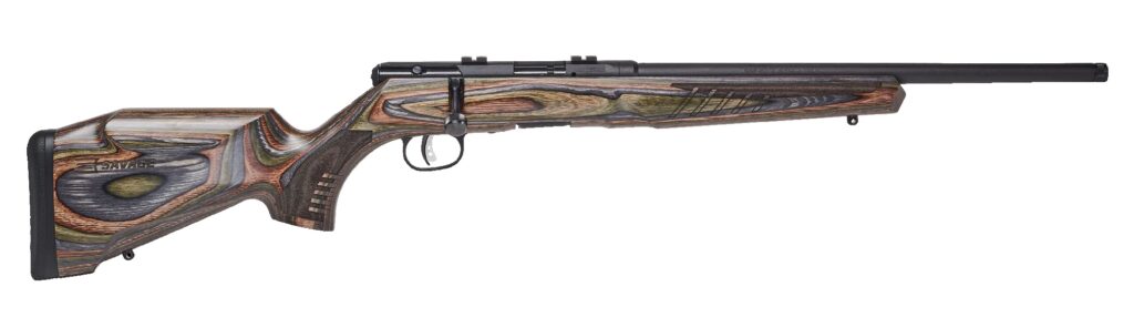 SAVAGE ARMS B22 BNS-SR 22MAG BLK/LAM 18″ #