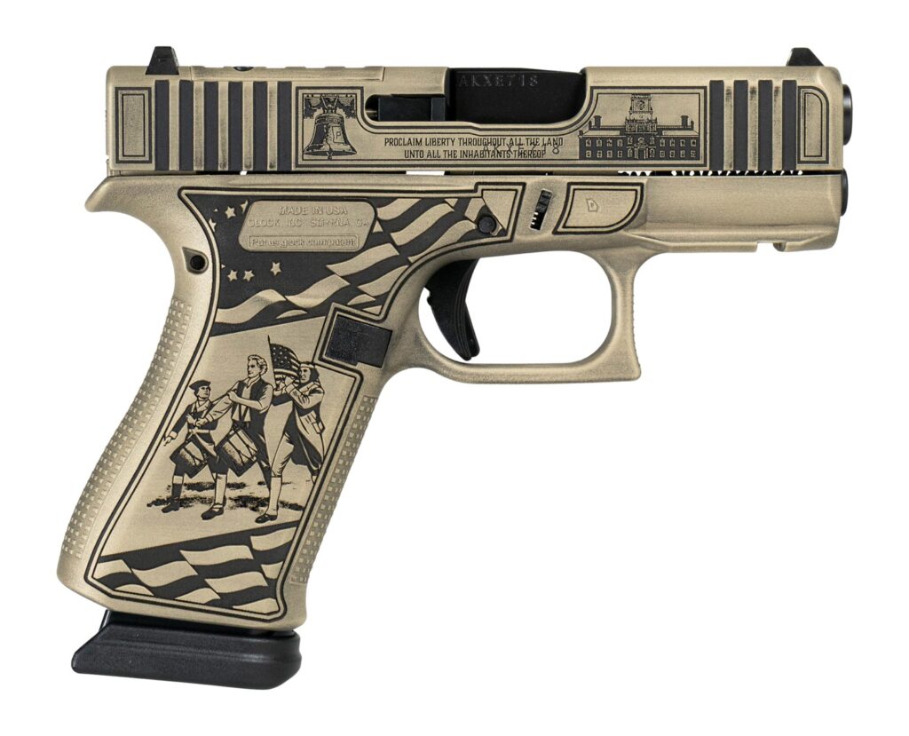 Glock UX4350204NR15ORSPT76 G43X 9mm Luger 15+1 3.41″ Steel Serrated Slide Ambidextrous